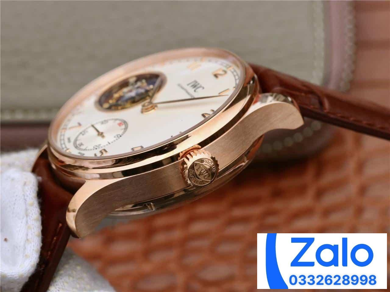 ĐỒNG HỒ IWC PORTUGIESER REPLICA CAO CẤP NHÀ MÁY ZF VÀNG HỒNG 44MM (7) ĐỒNG HỒ IWC PORTUGIESER REPLICA CAO CẤP NHÀ MÁY ZF VÀNG HỒNG 44MM