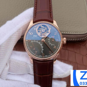 ĐỒNG HỒ IWC PORTUGUESE REPLICA 11 NHÀ MÁY AZ MẶT SỐP GHI DÂY DA 44MM