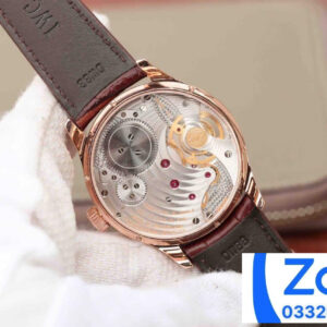 IWC PORTUGUESE REPLICA WATCH TOURBILLON AZ FACTORY ROSE GOLD 42MM 4 ĐỒNG HỒ IWC PORTUGUESE REPLICA CAO CẤP NHÀ MÁY AZ FACTORY ROSE GOLD 42MM