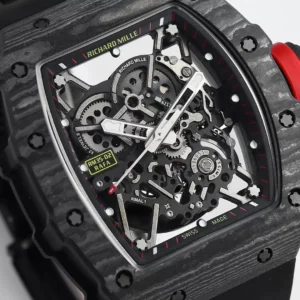 RICHARD MILLE RM35-02 GOOD IMITATION WATCHES CARBON BLACK WIRE BBR FACTORY 44MM 3 ĐỒNG HỒ RICHARD MILLE RM35-02 REPLICA 11 CARBON BLACK WIRE BBR FACTORY 44MM (1)