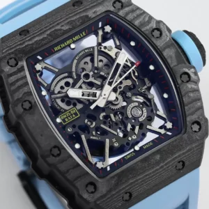 ĐỒNG HỒ RICHARD MILLE RM35-02 REPLICA 1:1 CARBON BLUE WIRE BBR FACTORY 44MM 4 ĐỒNG HỒ RICHARD MILLE RM35-02 REPLICA 11 CARBON BLUE WIRE BBR FACTORY 44MM (1)