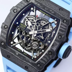 ĐỒNG HỒ RICHARD MILLE RM35-02 REPLICA 1:1 CARBON BLUE WIRE BBR FACTORY 44MM 3 ĐỒNG HỒ RICHARD MILLE RM35-02 REPLICA 11 CARBON BLUE WIRE BBR FACTORY 44MM (1)