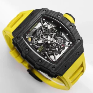 RICHARD MILLE RM35-02 REPLICA WATCHES CARBON GOLDEN WIRE BBR FACTORY 44MM 2 ĐỒNG HỒ RICHARD MILLE RM35-02 REPLICA 11 CARBON GOLDEN WIRE BBR FACTORY 44MM (1)