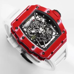 RICHARD MILLE RM35-02 REPLICA WATCHES RED CARBON WHITE RUBBER STRAP BBR FACTORY 44MM 1 ĐỒNG HỒ RICHARD MILLE RM35-02 REPLICA 11 FULL CARBON WHITE WIRE BBR FACTORY 44MM (1)