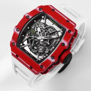 RICHARD MILLE RM35-02 REPLICA WATCHES RED CARBON WHITE RUBBER STRAP BBR FACTORY 44MM 2 ĐỒNG HỒ RICHARD MILLE RM35-02 REPLICA 11 FULL CARBON WHITE WIRE BBR FACTORY 44MM (1)
