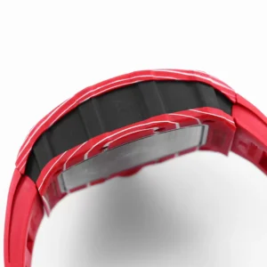 RICHARD MILLE RM35-02 BEST COPIES WATCHES RED CARBON CASE RUBBER STRAP BBR FACTORY 44MM 6 ĐỒNG HỒ RICHARD MILLE RM35-02 REPLICA 11 MÀU ĐỎ CARBON BBR FACTORY 44MM (1)