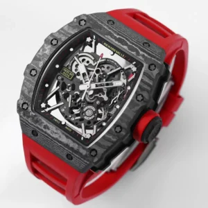 ĐỒNG HỒ RICHARD MILLE RM35-02 REPLICA 1:1 RED WIRE CARBON BBR FACTORY 44MM 1 ĐỒNG HỒ RICHARD MILLE RM35-02 REPLICA 11 RED WIRE CARBON BBR FACTORY 44MM (1)