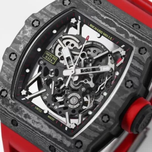 ĐỒNG HỒ RICHARD MILLE RM35-02 REPLICA 1:1 RED WIRE CARBON BBR FACTORY 44MM 3 ĐỒNG HỒ RICHARD MILLE RM35-02 REPLICA 11 RED WIRE CARBON BBR FACTORY 44MM (1)