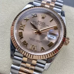 ROLEX DATEJUST 126231 COPIES WATCHES TWO TONE CHOCOLATE DIAL VS FACTORY 36MM 2 ĐỒNG HỒ ROLEX DATEJUST 126231 DEMI MẶT CHOCOLATE REPLICA 11 VS FACTORY 36MM (1)