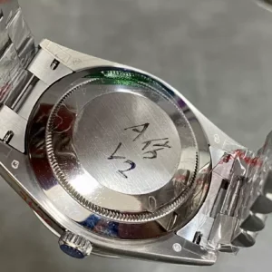 ROLEX DAY-DATE 228236 REPLICA WATCHES METEOR DIAL RHINESTONES BAGUETTE STEEL VONFRAM GM FACTORY 41MM 2 ĐỒNG HỒ ROLEX DAY-DATE 228236 REPLICA 11 THÉP VONFRAM MẶT THIÊN THẠCH GMF 41MM (1)