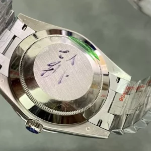 ROLEX DAY-DATE 228236 REPLICA WATCHES BLUE DIAL ROMAN HOURS STEEL VONFRAM GM FACTORY 41MM 7 ĐỒNG HỒ ROLEX DAY-DATE 228238 REPLICA 11 THÉP VONFRAM MẶT XANH BLUE GMF 41MM (1)