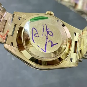 ROLEX DAY-DATE 228238 REPLICA WATCHES BLACK DIAL STEEL VONFRAM RHINESTONE BAGUETTE HOURS GM FACTORY 41MM 8 ĐỒNG HỒ ROLEX DAY-DATE 228238 REPLICA 11 THÉP VONFRAM VÀNG GOLD BLACK DIAL GMF 41MM (1)