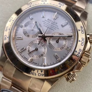 ROLEX DAYTONA 116505 REPLICA WATCHES SUNDUST DIAL ROSE GOLD PLATE CLEAN FACTORY 40MM 3 ĐỒNG HỒ ROLEX DAYTONA 116505 REPLICA 11 COSMOGRAPH MẶT SỐ SUNDUST CLEAN 40MM (1)