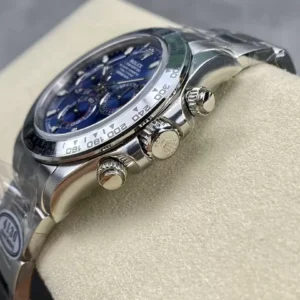 ROLEX DAYTONA 116509 COSMOGRAPH REPLICA WATCHES BLUE DIAL INDEX HOURS PLATINUM PLATE CLEAN FACTORY 40MM 4 ĐÔNG HỒ ROLEX DAYTONA 116509 COSMOGRAPH REPLICA 11 CLEAN FACTORY 40MM (1)