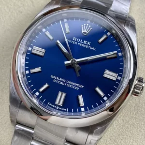 ĐỒNG HỒ ROLEX OYSTER PERPETUAL 126000 REPLICA 1:1 MẶT SỐ XANH BLUE VS FACTORY 36MM 2 ĐỒNG HỒ ROLEX OYSTER PERPETUAL 126000 REPLICA 11 MẶT SỐ XANH BLUE VS FACTORY 36MM (1)
