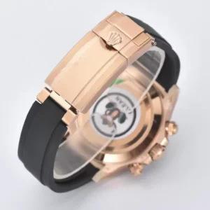 ROLEX DAYTONA BEST COPIES WATCHES ROSE GOLD CASE OYSTER FLEX STRAP CLEAN FACTORY 40MM 8 ĐỒNG HỒ ROLEX PANDA DAYTONA CLEAN FACTORY REPLICA 11 CAO CẤP NHẤT 40MM (1)