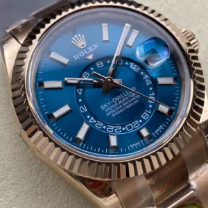 ĐỒNG HỒ ROLEX SKY DWELLER 336935 REPLICA 1:1 ROSE GOLD BLUE DIAL TW FACTORY 42MM 2 ĐỒNG HỒ ROLEX SKY DWELLER 336935 REPLICA 11 ROSE GOLD BLUE DIAL TW FACTORY 42MM (1)