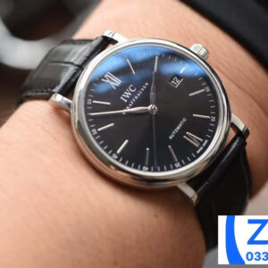 ĐỒNG HỒ IWC PORTOFINO IW356502 FAKE CAO CẤP NHÀ MÁY V7 MÀU ĐEN 40MM 5 ĐỒNG HỒ IWC PORTOFINO IW356502 FAKE CAO CẤP NHÀ MÁY V7 MÀU ĐEN 40MM