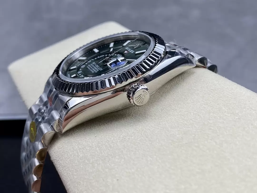 f67eb63fca55547 ĐỒNG HỒ ROLEX SKY DWELLER 336934 MẶT XANH LÁ REPLICA 11 TW FACTORY 42MM (1)