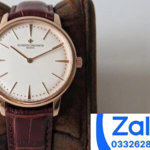 ĐỒNG HỒ VACHERON CONSTANTIN PATRIMONY FAKE 1:1 WHITE DIAL KZ FACTORY 40MM 1 ĐỒNG HỒ VACHERON CONSTANTIN PATRIMONY FAKE 1:1 WHITE DIAL KZ FACTORY 40MM