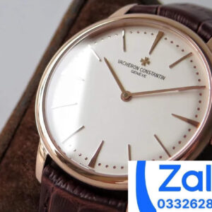 ĐỒNG HỒ VACHERON CONSTANTIN PATRIMONY FAKE 1:1 WHITE DIAL KZ FACTORY 40MM 3 ĐỒNG HỒ VACHERON CONSTANTIN PATRIMONY FAKE 1:1 WHITE DIAL KZ FACTORY 40MM