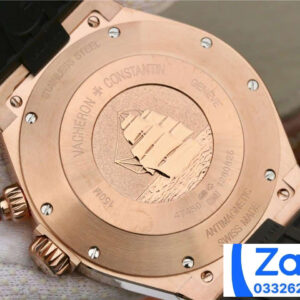 ĐỒNG HỒ VACHERON CONSTANTIN FAKE 1:1 NHÀ MÁY TWA DÂY CAO SU ĐEN 42MM 4 ĐỒNG HỒ VACHERON CONSTANTIN FAKE 1:1 NHÀ MÁY TWA DÂY CAO SU ĐEN 42MM