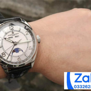 ĐỒNG HỒ VACHERON CONSTANTIN FIFTYSIX SUPER FAKE MẶT SỐ TRẮNG 40MM 6 ĐỒNG HỒ VACHERON CONSTANTIN FIFTYSIX SUPER FAKE MẶT SỐ TRẮNG 40MM