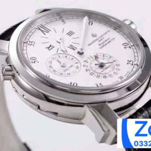 ĐỒNG HỒ VACHERON CONSTANTIN MALTA FAKE CAO CẤP VỎ TRẮNG DÂY DA 39MM 3 ĐỒNG HỒ VACHERON CONSTANTIN MALTA FAKE CAO CẤP VỎ TRẮNG DÂY DA 39MM
