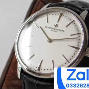 ĐỒNG HỒ VACHERON CONSTANTIN PATRIMONY FAKE 1:1 DÂY DA ĐEN KZ FACTORY 40MM 4 ĐỒNG HỒ VACHERON CONSTANTIN PATRIMONY FAKE 1:1 DÂY DA ĐEN KZ FACTORY 40MM