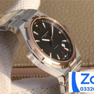 ĐỒNG HỒ VACHERON CONSTANTIN OVERSEAS FAKE 11 NHÀ MÁY JJ ĐEN 42MM 2 ĐỒNG HỒ VACHERON CONSTANTIN OVERSEAS FAKE 11 NHÀ MÁY JJ ĐEN 42MM