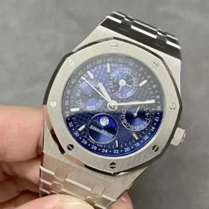 ĐỒNG HỒ AUDEMARS PIGUET ROYAL OAK 26574ST BBR REPLICA 1:1 NAM MẶT XANH 41MM 2 ĐỒNG HỒ AUDEMARS PIGUET ROYAL OAK 26574ST BBR REPLICA 11 NAM MẶT XANH 41MM (2)