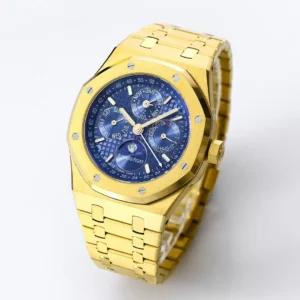 ĐỒNG HỒ AUDEMARS PIGUET ROYAL OAK CHORONOGRAPH 26574ST VÀNG GOLD REP 1:1 BBR FACTORY 41MM 1 ĐỒNG HỒ AUDEMARS PIGUET ROYAL OAK CHORONOGRAPH 26574ST VÀNG GOLD REP 11 BBR FACTORY 41MM (1)