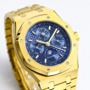 ĐỒNG HỒ AUDEMARS PIGUET ROYAL OAK CHORONOGRAPH 26574ST VÀNG GOLD REP 1:1 BBR FACTORY 41MM 3 ĐỒNG HỒ AUDEMARS PIGUET ROYAL OAK CHORONOGRAPH 26574ST VÀNG GOLD REP 11 BBR FACTORY 41MM (1)