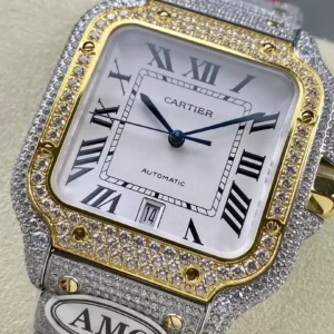 ĐỒNG HỒ CARTIER SANTOS DEMI REPLICA 1:1 ĐÍNH FULL ĐÁ SWAROVSKI AMG FACTORY 40MM 3 ĐỒNG HỒ CARTIER SANTOS DEMI REPLICA 11 ĐÍNH FULL ĐÁ SWAROVSKI AMG FACTORY 40MM (2)