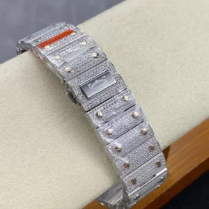 ĐỒNG HỒ CARTIER SANTOS DEMI ROSE GOLD REP 1:1 ĐÍNH FULL ĐÁ AMG FACTORY 40MM 6 ĐỒNG HỒ CARTIER SANTOS DEMI ROSE GOLD REP 11 ĐÍNH FULL ĐÁ AMG FACTORY 40MM (2)