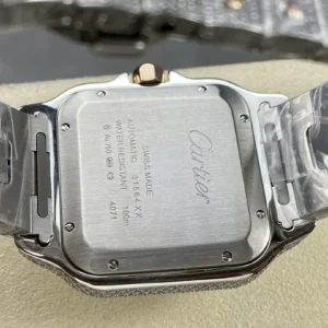 ĐỒNG HỒ CARTIER SANTOS DEMI ROSE GOLD REP 1:1 ĐÍNH FULL ĐÁ AMG FACTORY 40MM 7 ĐỒNG HỒ CARTIER SANTOS DEMI ROSE GOLD REP 11 ĐÍNH FULL ĐÁ AMG FACTORY 40MM (2)