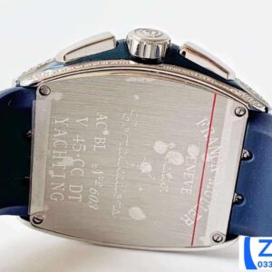 FRANCK MULELR V45 REPLICA WATCH YACHTING BLUE LUMINOUS NUMBER 44X54MM 6 ĐỒNG HỒ FRANCK MULELR V45 REPLICA 11 NAM MÀU XANH DƯƠNG 44X54MM (2)