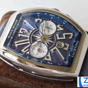 FRANCK MULELR V45 REPLICA WATCH YACHTING BLUE LUMINOUS NUMBER 44X54MM 1 ĐỒNG HỒ FRANCK MULELR V45 REPLICA 11 NAM MÀU XANH DƯƠNG 44X54MM (2)