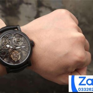 FRANCK MULLER GIGA TOURBILLON REPLICA WATCHES FULL BLACK 43MM 8 ĐỒNG HỒ FRANCK MULLER GIGA TOURBILLON REPLICA 11 NAM MÀU ĐEN 43MM (2)