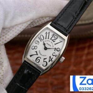 FRANCK MULLER IMITATION WATCH BLACK LEATHER STRAP QUARTZ MOVEMENT 24×29MM 1 ĐỒNG HỒ FRANCK MULLER NỮ DÂY DA REPLICA 11 CAO CẤP 24×29MM (4)