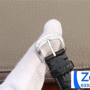 FRANCK MULLER IMITATION WATCH RHINESTONE GEM FULL CASE AUTOMATIC BLACK LEATHER STRAP 36MM 6 ĐỒNG HỒ FRANCK MULLER NỮ ĐÍNH ĐÁ REP 11 CAO CẤP MÁY CƠ THỤY SỸ 36MM (2)