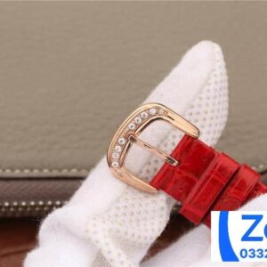 FRANCK MULLER BEST REPLICA WATCHES ROSE GOLD RHINESTONE RED LEATHER STRAP AUTOMATIC 36MM 5 ĐỒNG HỒ FRANCK MULLER NỮ MÀU ĐỎ REP 11 CAO CẤP MÁY CƠ THỤY SỸ 36MM (2)