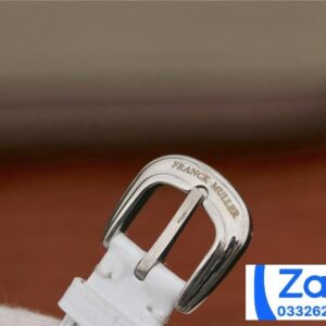 FRANCK MULLER REPLICA WATCHES WHITE LEATHER STRAP STAINLESS STEEL QUARTZ MOVEMENT 24×29MM 5 ĐỒNG HỒ FRANCK MULLER NỮ MÀU TRẰNG REPLICA 11 CAO CẤP 24×29MM (2)