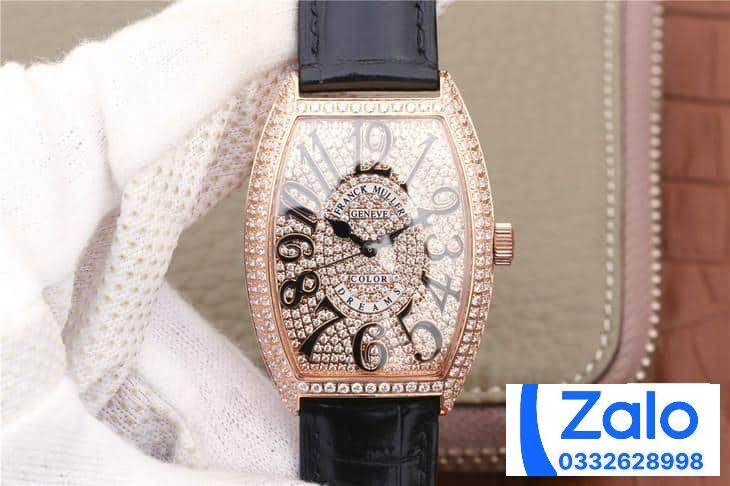 ĐỒNG HỒ FRANCK MULLER NỮ ROSE GOLD ĐÍNH ĐÁ REPLICA 11 CAO CẤP 36MM (3) ĐỒNG HỒ FRANCK MULLER NỮ ROSE GOLD ĐÍNH ĐÁ REPLICA 11 CAO CẤP 36MM (2)