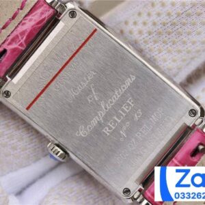 FRANCK MULLER GOOD IMITATION WATCHES PINK LEATHER STRAP QUARTZ MOVEMENT 29x45MM 7 ĐỒNG HỒ FRANCK MULLER REP 11 CAO CẤP NỮ DÂY DA HỒNG 29x45MM (2)