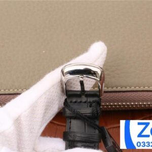 FRANCK MULLER SKELETON COPIES WATCH RHINESTONE BAGUETTE BLACK LEATHER STRAP 39.5x55MM 5 ĐỒNG HỒ FRANCK MULLER SKELETON REPLICA 11 ĐÍNH ĐÁ BAGUETEE 39 (2)