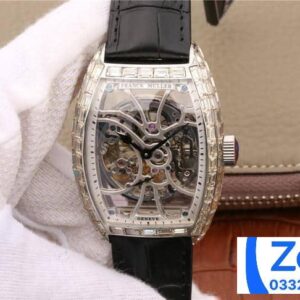 ĐỒNG HỒ FRANCK MULLER SKELETON REPLICA 11 ĐÍNH ĐÁ BAGUETEE 39 (2)