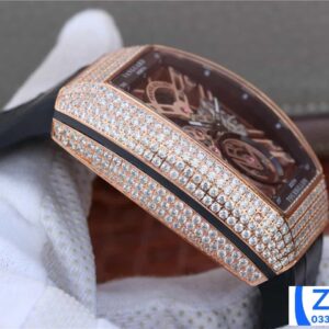 ĐỒNG HỒ FRANCK MULLER SKELETON ROSE GOLD FAKE 1:1 NAM MÁY LỘ CƠ 39.5x55MM 4 ĐỒNG HỒ FRANCK MULLER SKELETON ROSE GOLD FAKE 11 NAM MÁY LỘ CƠ 39 (2)