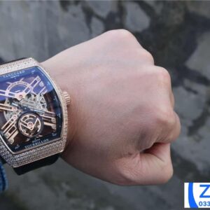 ĐỒNG HỒ FRANCK MULLER SKELETON ROSE GOLD FAKE 1:1 NAM MÁY LỘ CƠ 39.5x55MM 7 ĐỒNG HỒ FRANCK MULLER SKELETON ROSE GOLD FAKE 11 NAM MÁY LỘ CƠ 39 (2)