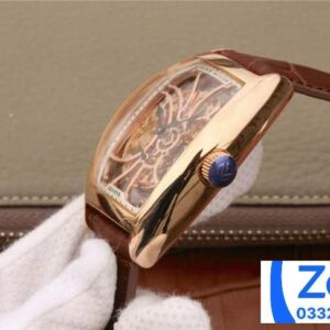 FRANCK MULLER SKELETON ROSE GOLD BEST REPLICA WATCH BROWN LEATHER STRAP 39.5x55MM 4 ĐỒNG HỒ FRANCK MULLER SKELETON ROSE GOLD REP 11 NAM MÁY CƠ AUTOMATIC 39 (2)